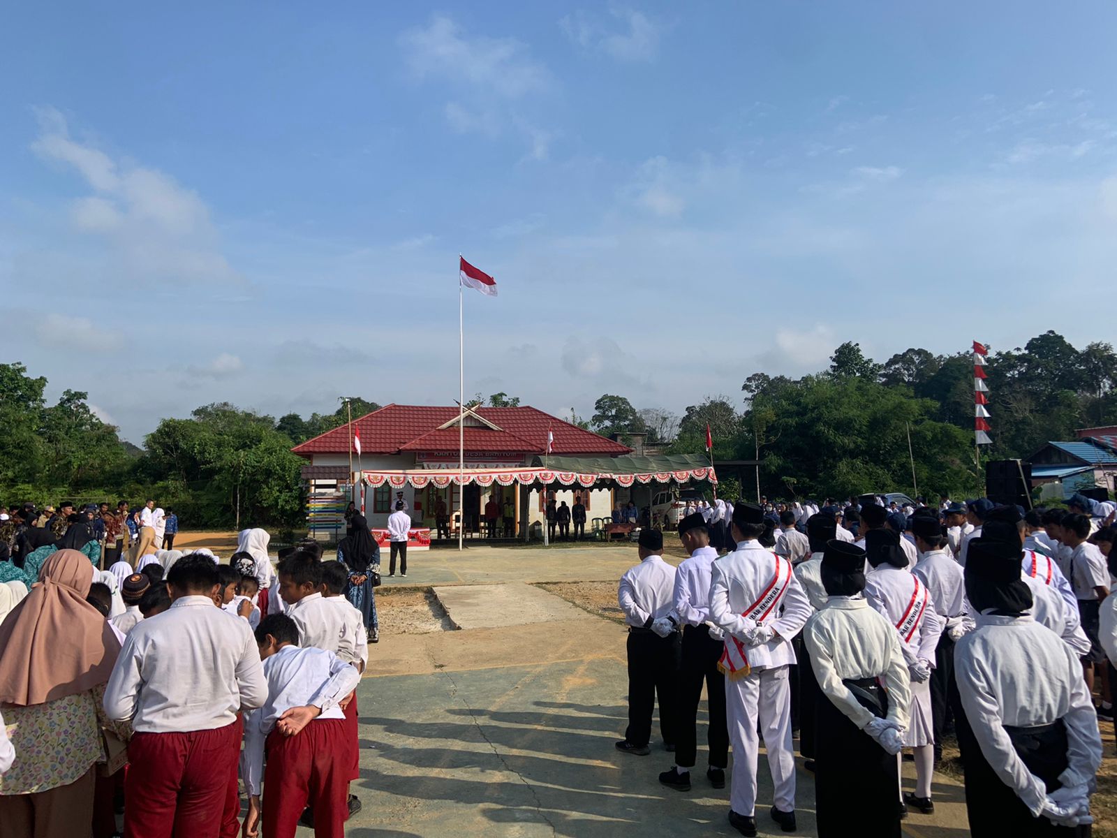 upacara 17 Agustus desa bahitom