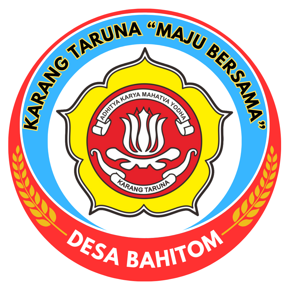 karang taruna maju bersama desa bahitom