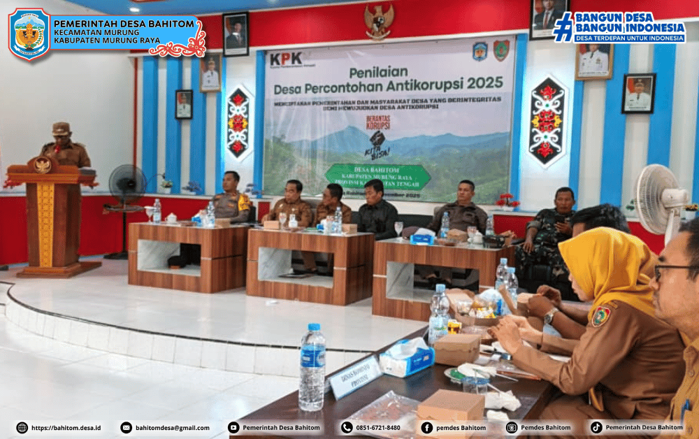 Penilaian Percontohan Desa Antikorupsi Tahun 2025